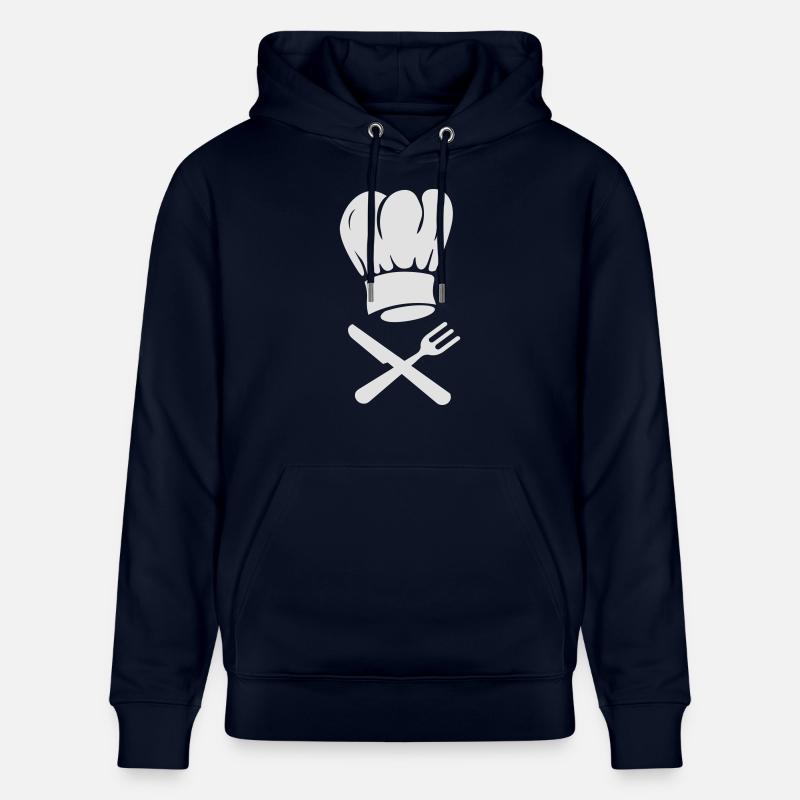 Chef de cuisine - Sweat à capuche bio CRUISER Stanley/Stella Unisexe - marine