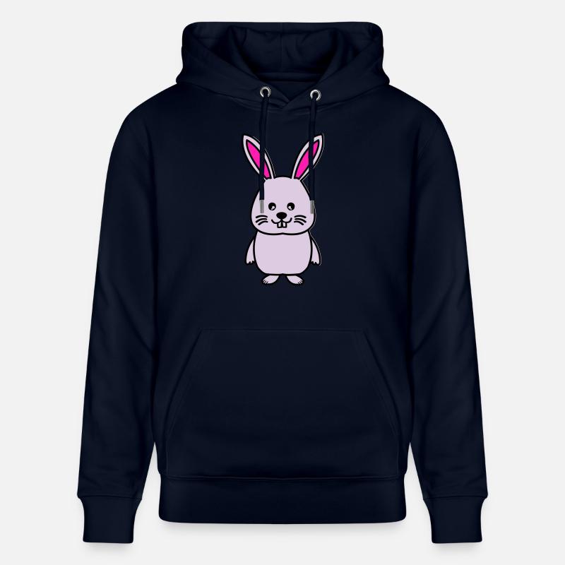 hase comic - Stanley/Stella Unisex Bio-Hoodie CRUISER  - Navy