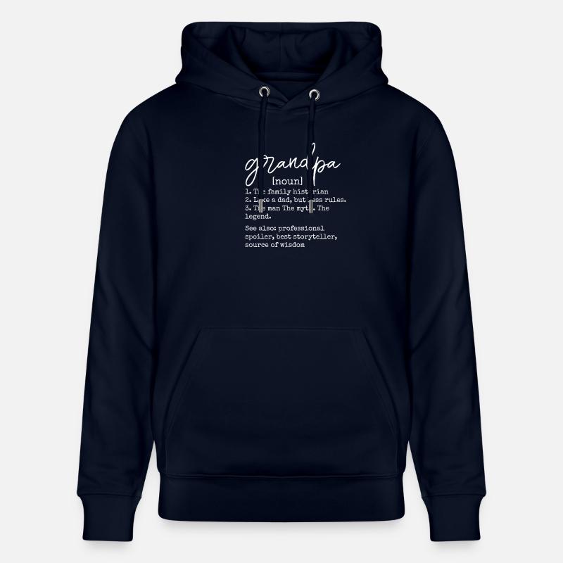 Papi - Sweat à capuche bio CRUISER Stanley/Stella Unisexe - marine