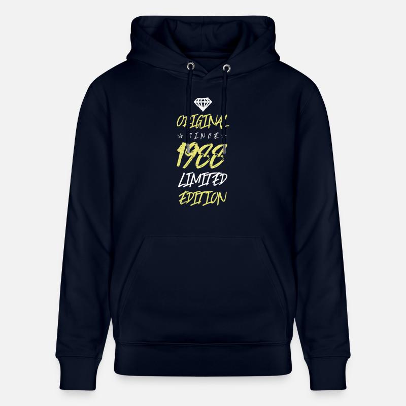 1988 Édition limitée - Sweat à capuche bio CRUISER Stanley/Stella Unisexe - marine