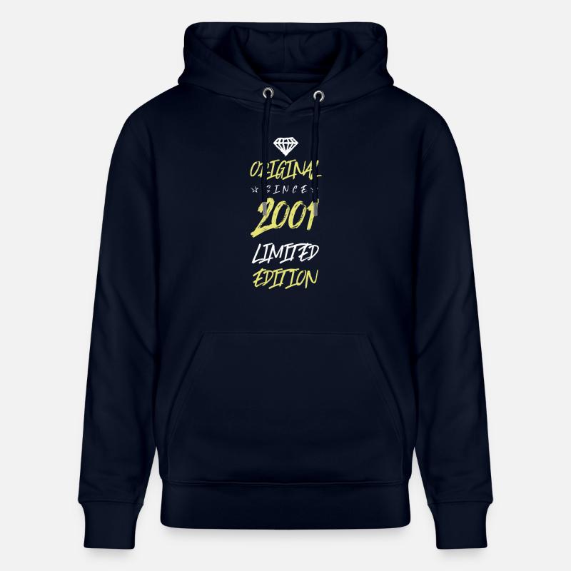 2001 Édition limitée - Sweat à capuche bio CRUISER Stanley/Stella Unisexe - marine