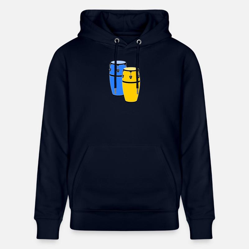 Congas - Stanley/Stella Unisex Bio-Hoodie CRUISER  - Navy