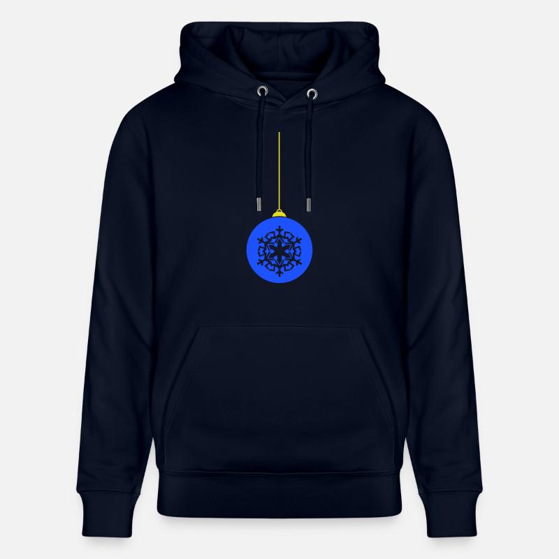 Weihnachtskugel deko - Stanley/Stella Unisex Bio-Hoodie CRUISER  - Navy