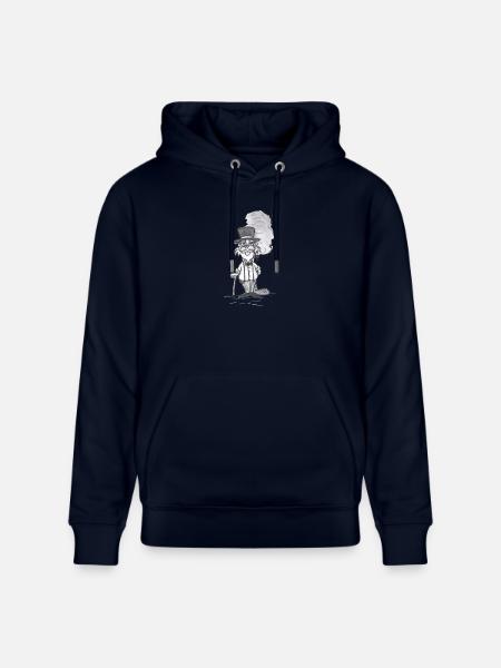 GentleBiber # North German art - Stanley/Stella CRUISER Unisex Organic Hoodie - navy