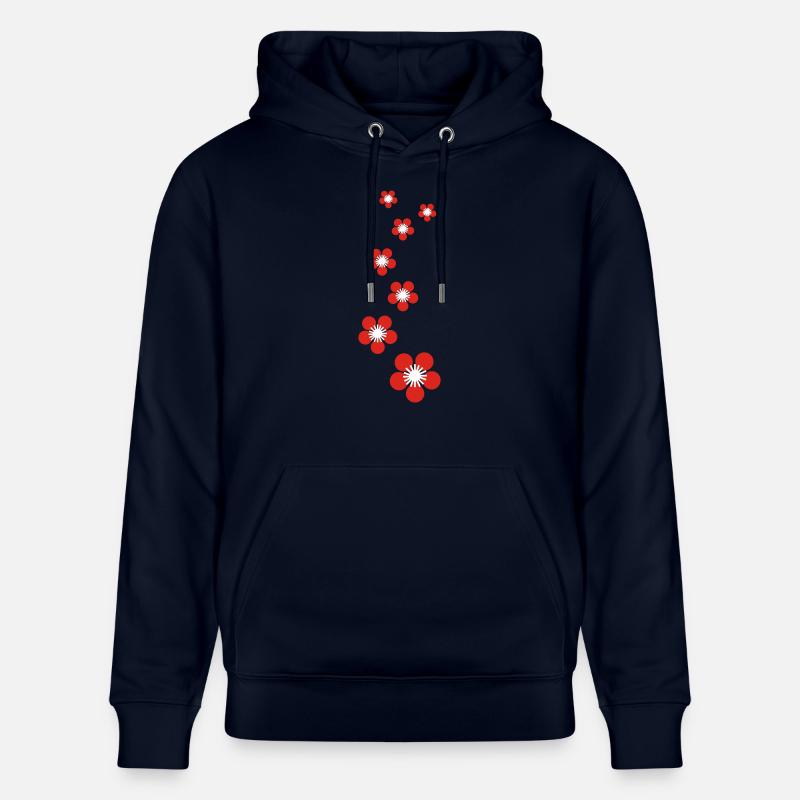 kirschblüten - Stanley/Stella Unisex Bio-Hoodie CRUISER  - Navy