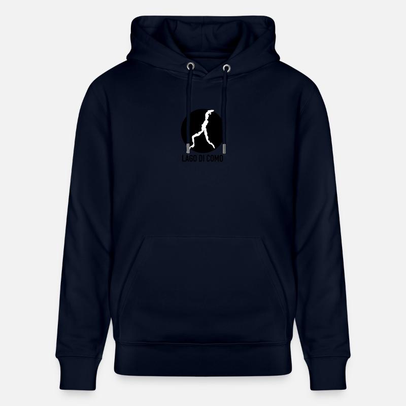LAGO DI COMO - Comer See - Stanley/Stella Unisex Bio-Hoodie CRUISER  - Navy