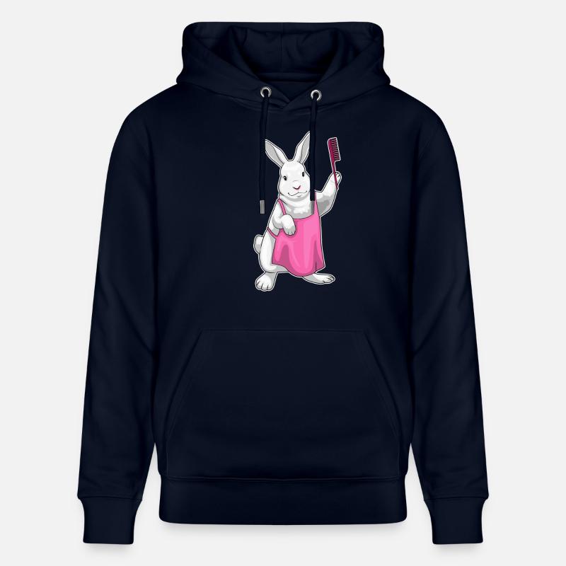 Peigne de coiffeur Bunny - Sweat à capuche bio CRUISER Stanley/Stella Unisexe - marine