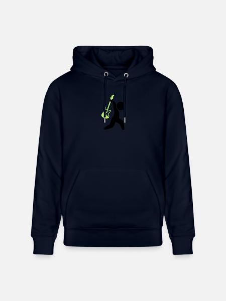 Rockstar (2c)++2013 - Stanley/Stella CRUISER Unisex Organic Hoodie - navy