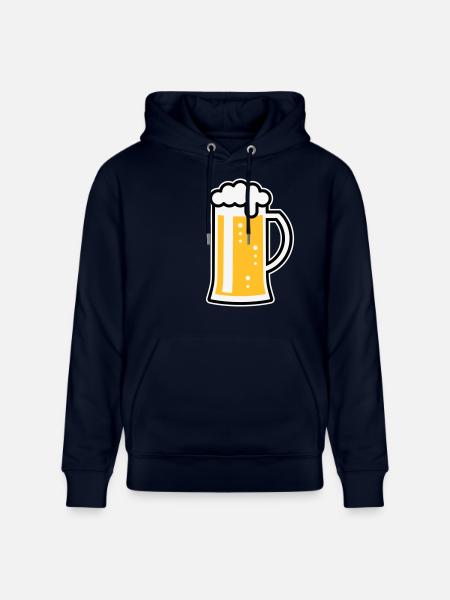 XOriginalBavarian (R3) - Stanley/Stella CRUISER Unisex Organic Hoodie - navy