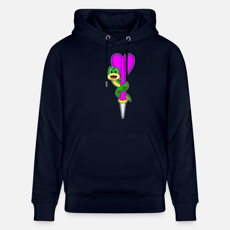 Fléchette serpent - Sweat à capuche bio CRUISER Stanley/Stella Unisexe - marine