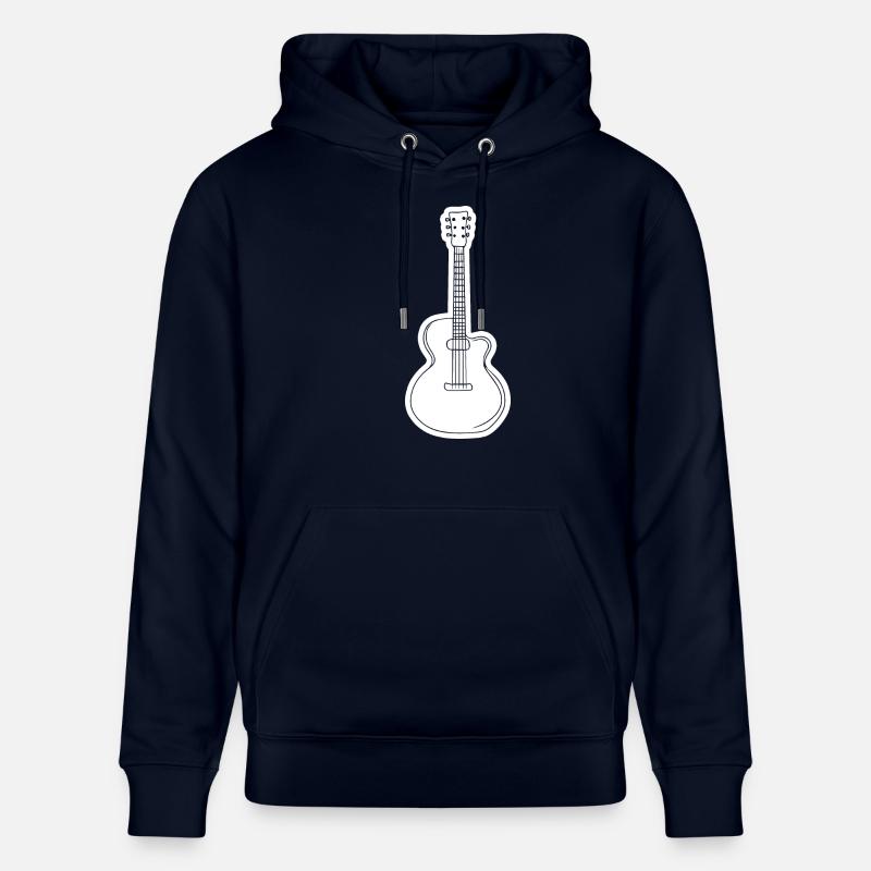 Guitare, guitariste - Sweat à capuche bio CRUISER Stanley/Stella Unisexe - marine
