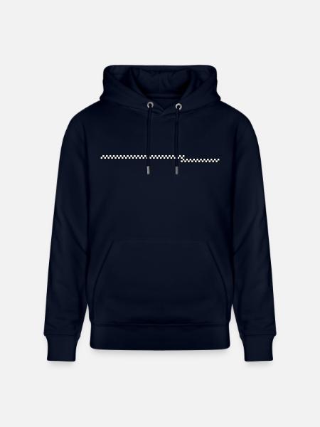 Zielflagge, Linie - Stanley/Stella Unisex Bio-Hoodie CRUISER - Navy