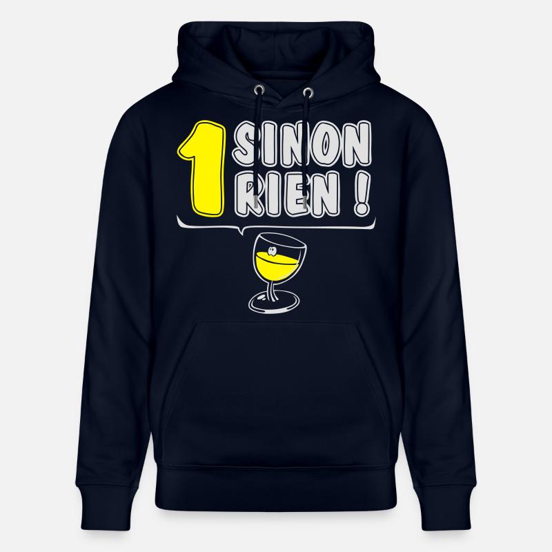 1 gelbe oder nichts - Stanley/Stella Unisex Bio-Hoodie CRUISER  - Navy