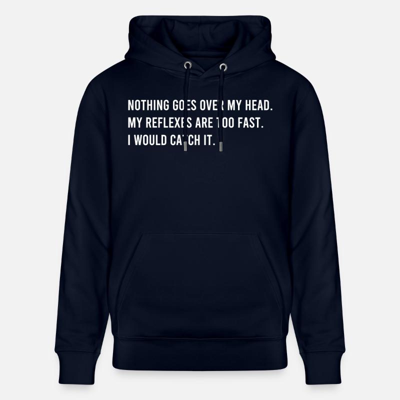 Citation d’art drôle - Sweat à capuche bio CRUISER Stanley/Stella Unisexe - marine