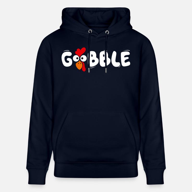 Thanksgiving Gift Gobble Graphic - Sweat à capuche bio CRUISER Stanley/Stella Unisexe - marine