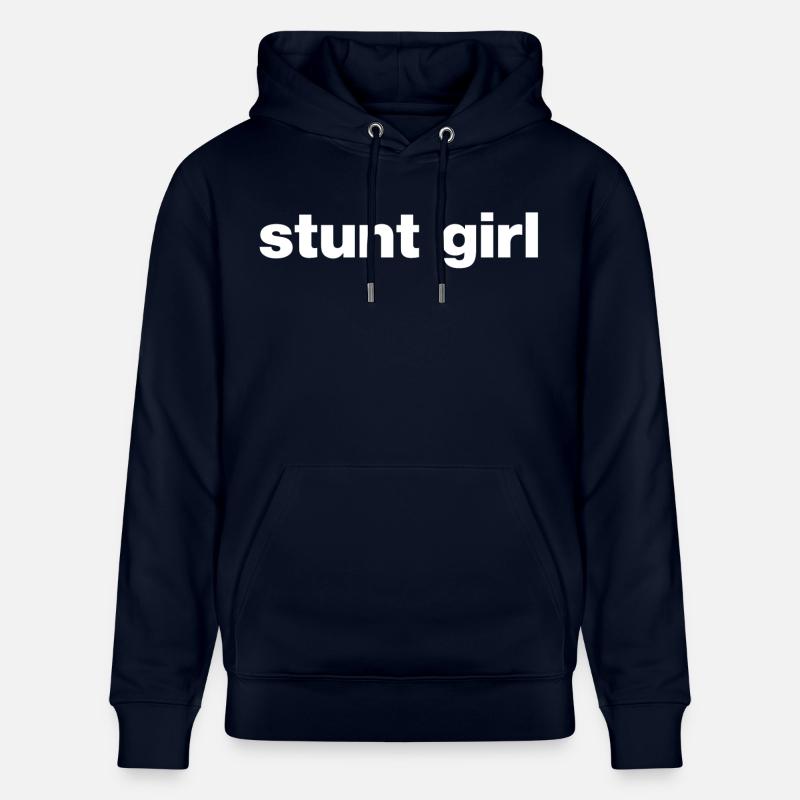 Citation de Stunt Girl - Sweat à capuche bio CRUISER Stanley/Stella Unisexe - marine
