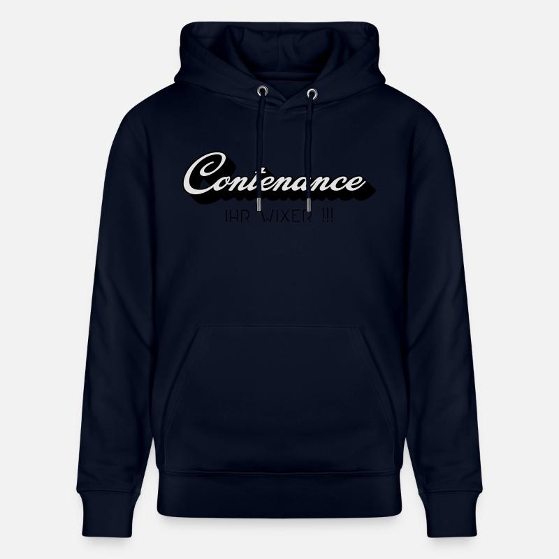 Contenance - Sweat à capuche bio CRUISER Stanley/Stella Unisexe - marine
