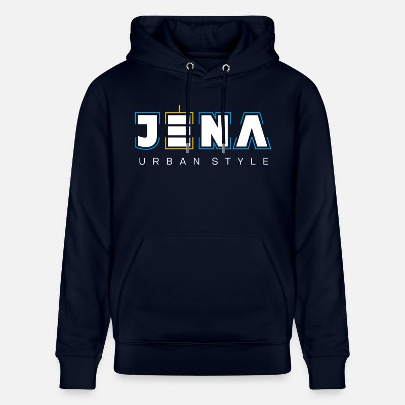 Style urbain d’Iéna - Sweat à capuche bio CRUISER Stanley/Stella Unisexe - marine
