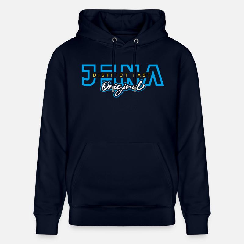 Quartier d’Iéna Est Original - Sweat à capuche bio CRUISER Stanley/Stella Unisexe - marine