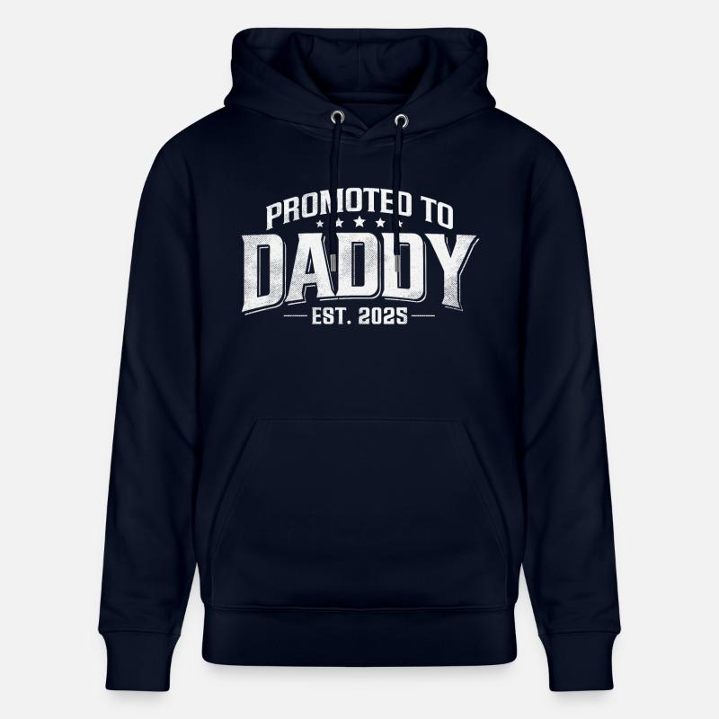Promotion à papa 2025 - Sweat à capuche bio CRUISER Stanley/Stella Unisexe - marine
