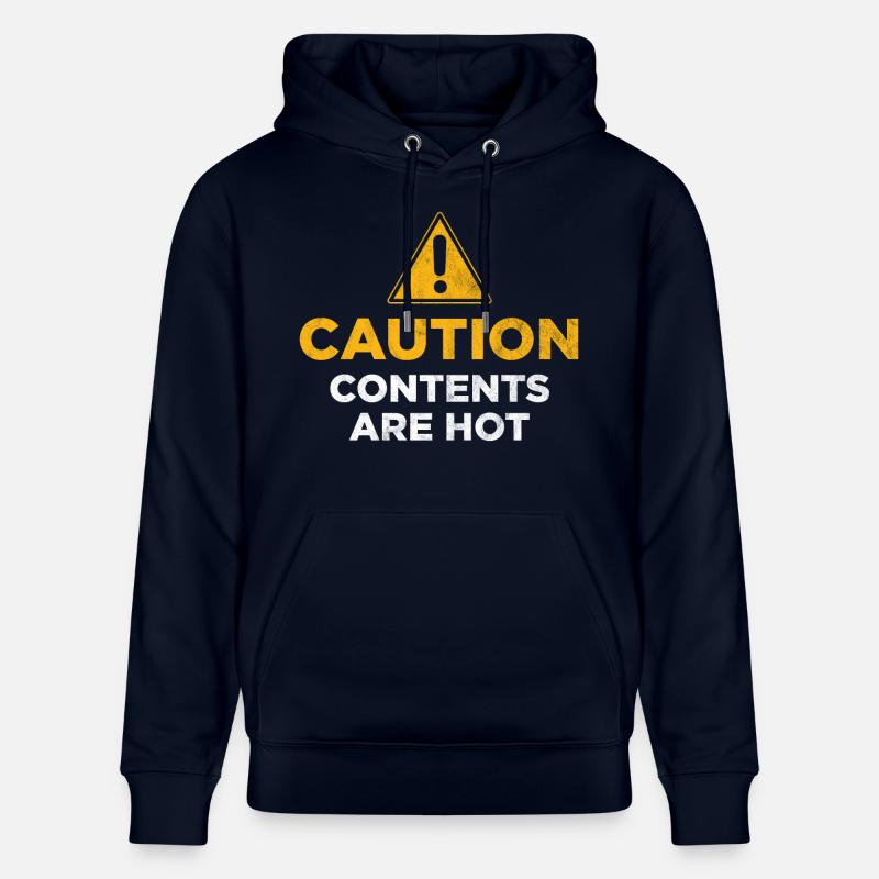 Le contenu est chaud - Sweat à capuche bio CRUISER Stanley/Stella Unisexe - marine