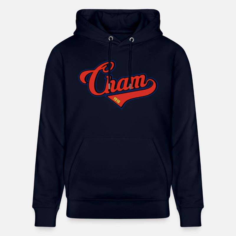 Cham - Sweat à capuche bio CRUISER Stanley/Stella Unisexe - marine
