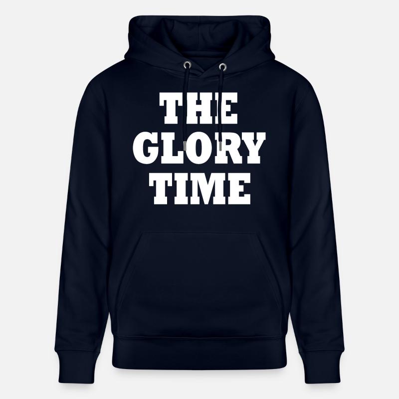 The glory time - Sweat à capuche bio CRUISER Stanley/Stella Unisexe - marine