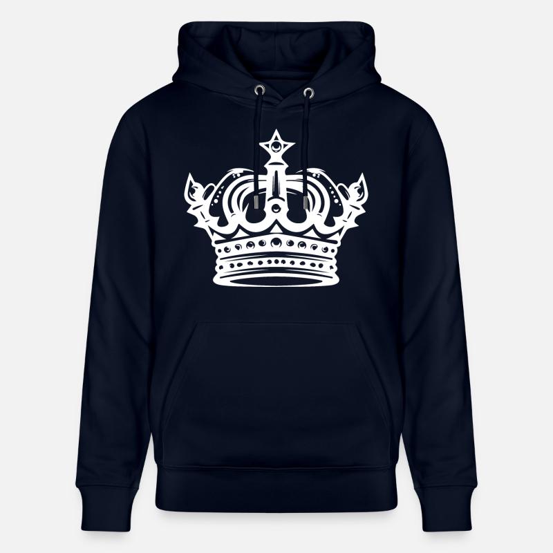 Élément de couronne - Sweat à capuche bio CRUISER Stanley/Stella Unisexe - marine