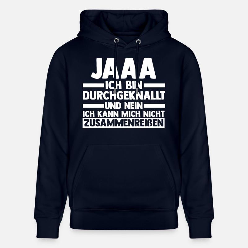 Cadeau drôle de collègues - Sweat à capuche bio CRUISER Stanley/Stella Unisexe - marine