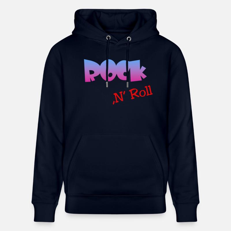 Rock n Roll - Stanley/Stella Unisex Bio-Hoodie CRUISER - Navy