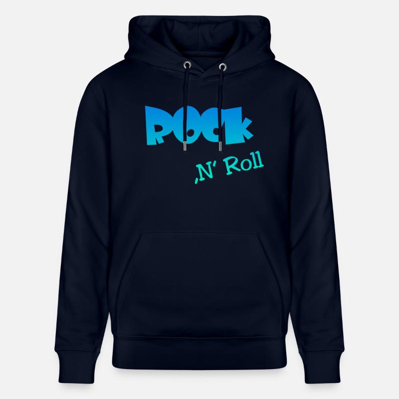 Rock n Roll - Stanley/Stella Unisex Bio-Hoodie CRUISER  - Navy