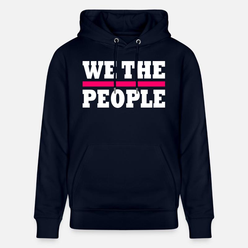 we the people - Sweat à capuche bio CRUISER Stanley/Stella Unisexe - marine