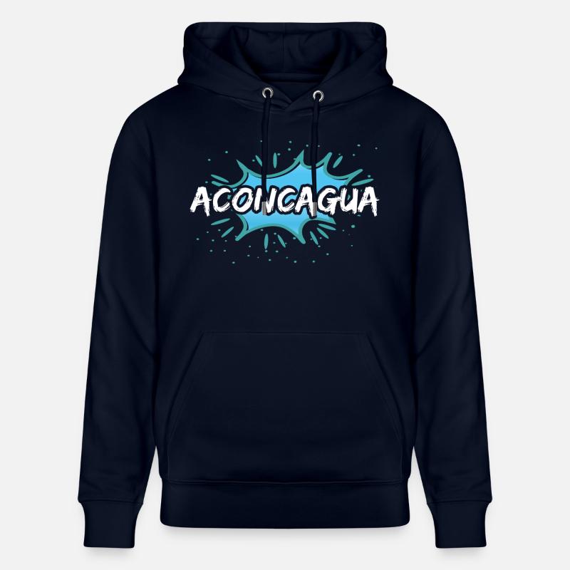 Idée cadeau Aconcagua - Sweat à capuche bio CRUISER Stanley/Stella Unisexe - marine