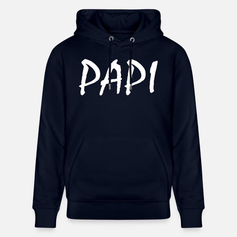 Papi - Sweat à capuche bio CRUISER Stanley/Stella Unisexe - marine