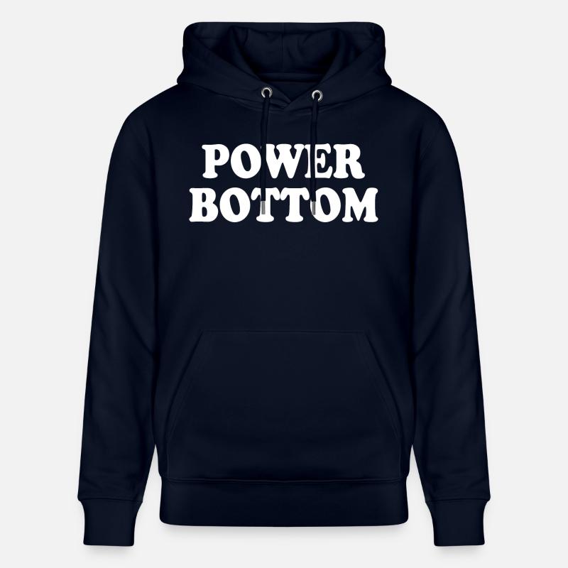 Power bottom - Sweat à capuche bio CRUISER Stanley/Stella Unisexe - marine