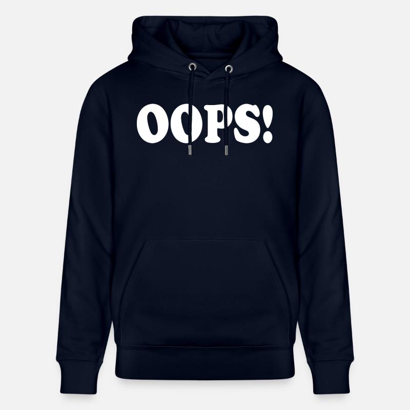 Oops - Stanley/Stella Unisex Bio-Hoodie CRUISER  - Navy