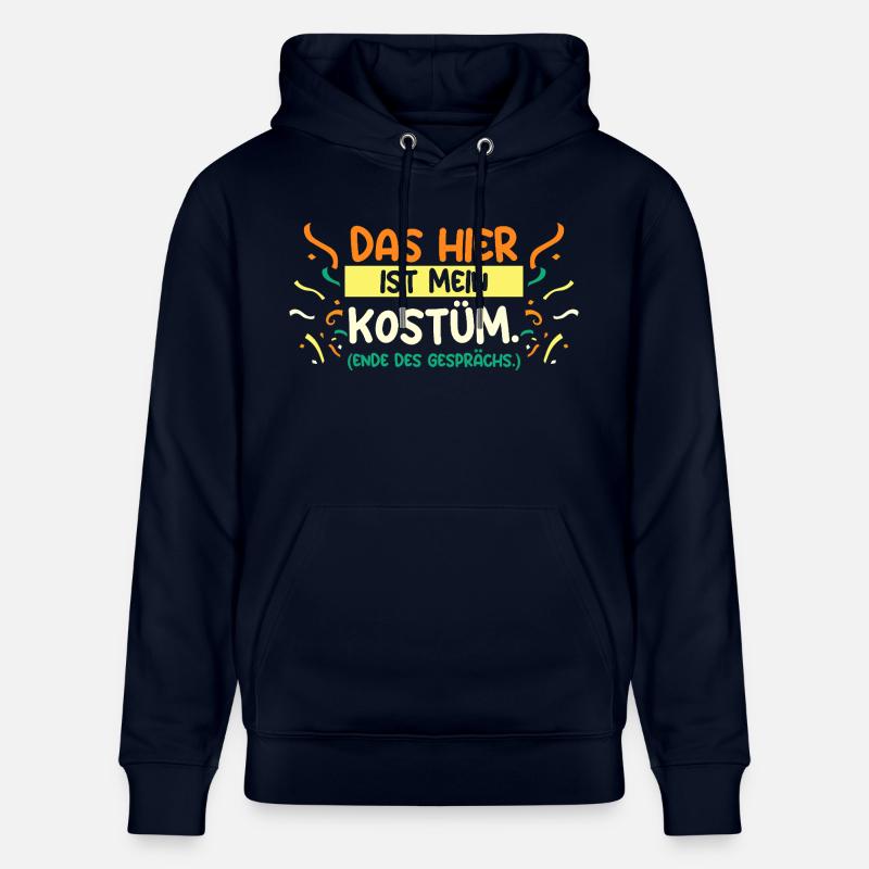 Carnaval de Jecken Carnaval - Sweat à capuche bio CRUISER Stanley/Stella Unisexe - marine