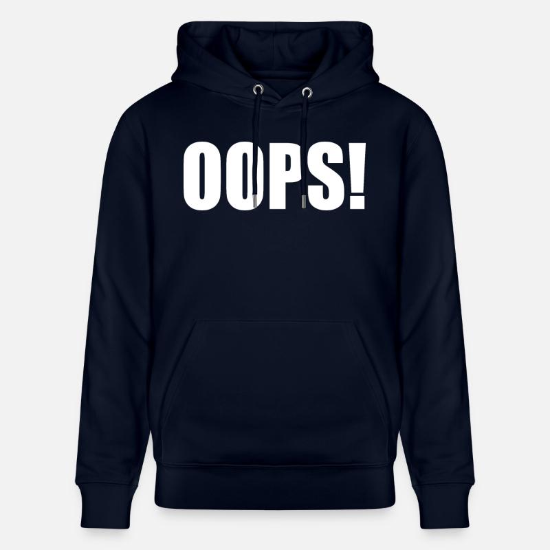 Oops - Stanley/Stella Unisex Bio-Hoodie CRUISER  - Navy