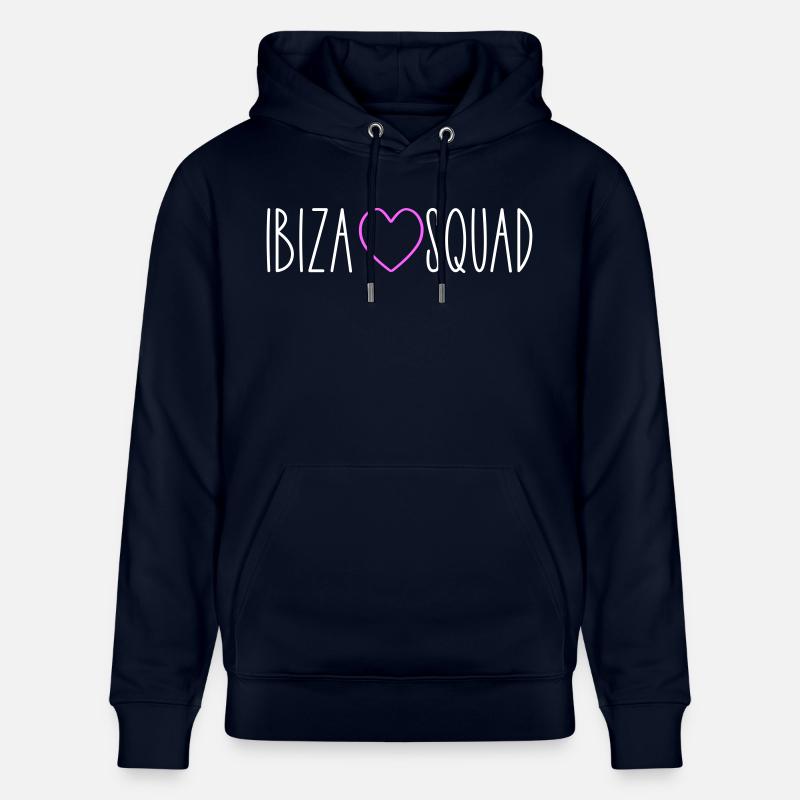 Ibiza Squad Heart - Sweat à capuche bio CRUISER Stanley/Stella Unisexe - marine