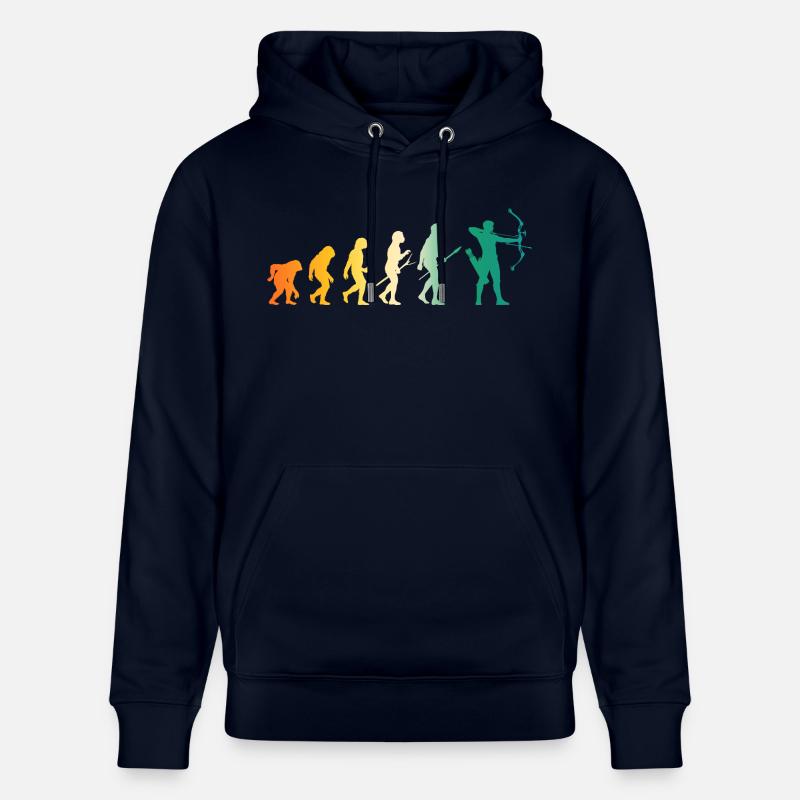 Archer Evolution Tir à l’arc - Sweat à capuche bio CRUISER Stanley/Stella Unisexe - marine
