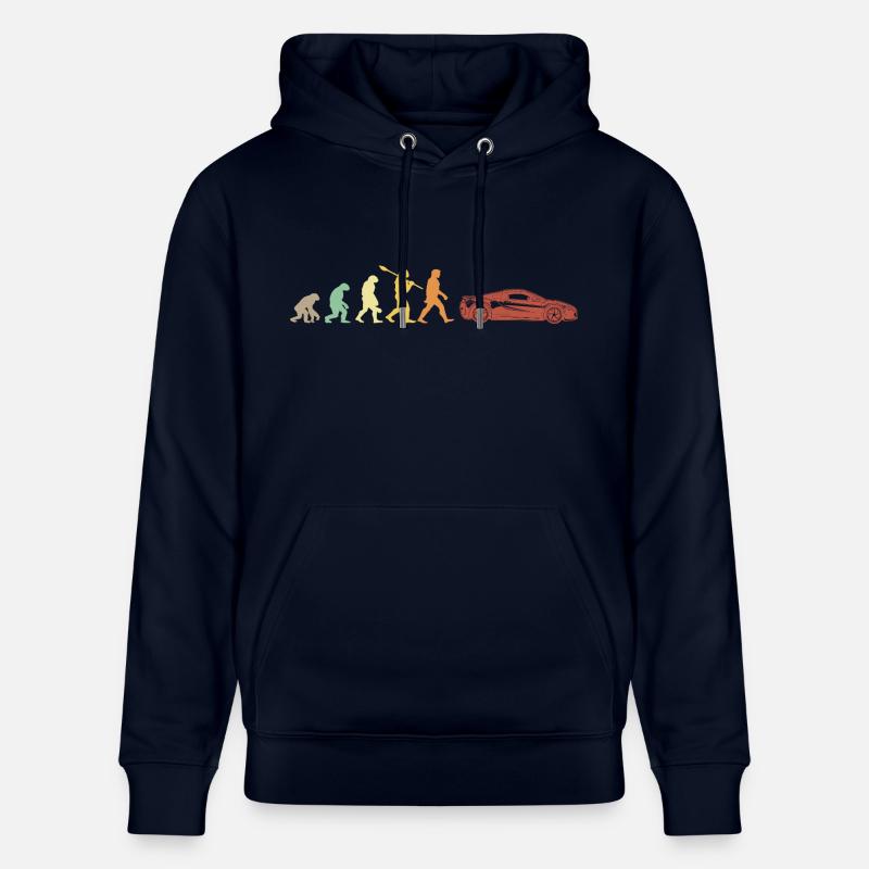 Auto De Sport Evolution - Stanley/Stella Unisex Bio-Hoodie CRUISER  - Navy