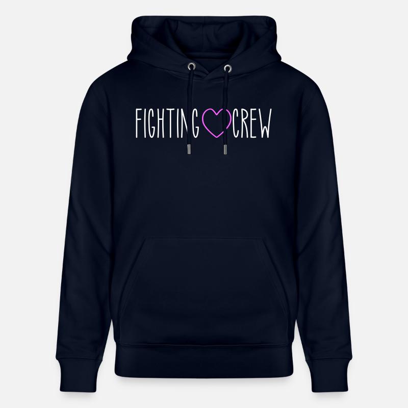 Cœur d’équipage de combat - Sweat à capuche bio CRUISER Stanley/Stella Unisexe - marine