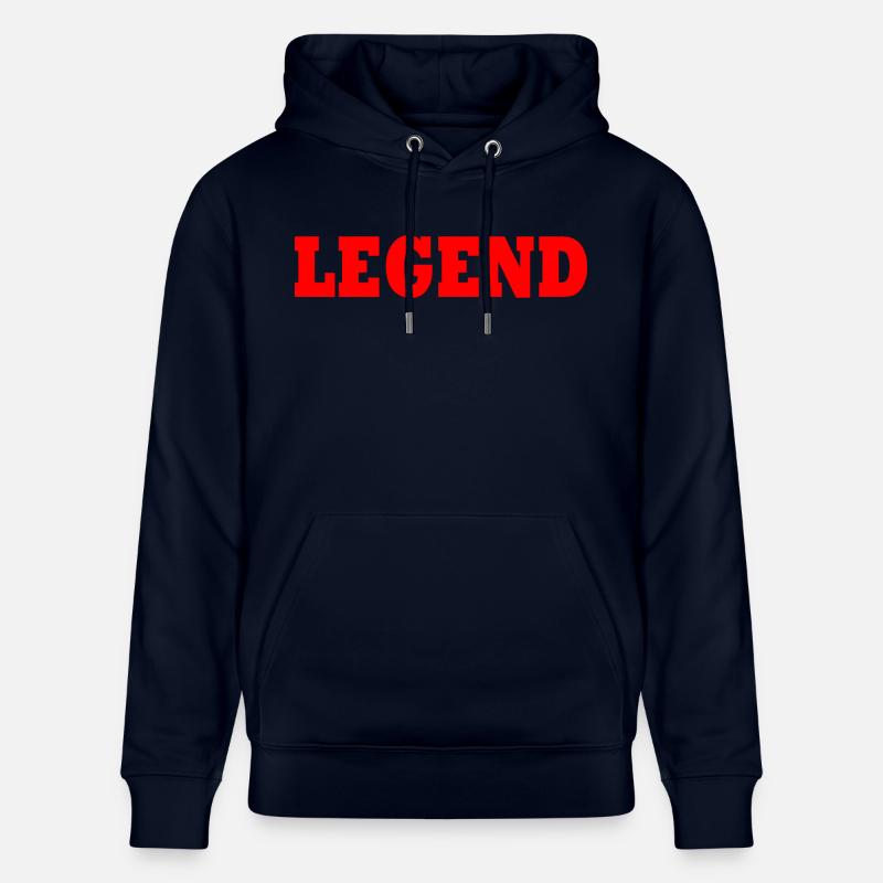 Legend - Sweat à capuche bio CRUISER Stanley/Stella Unisexe - marine