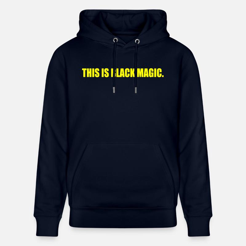 this is black magic - Sweat à capuche bio CRUISER Stanley/Stella Unisexe - marine