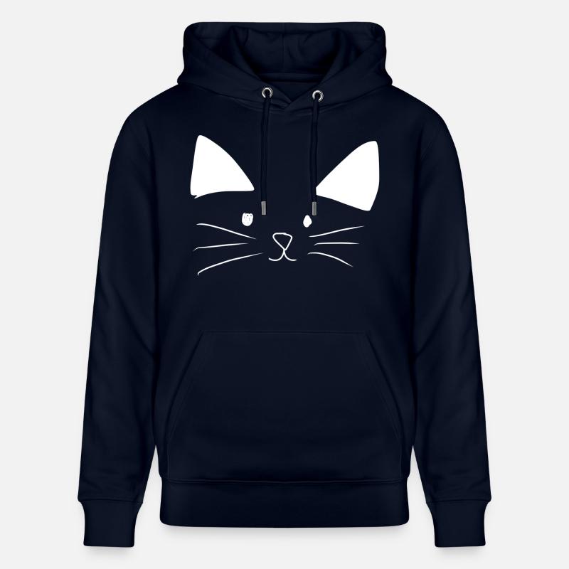 Chat, Animaux, Animal De Compagnie - Sweat à capuche bio CRUISER Stanley/Stella Unisexe - marine