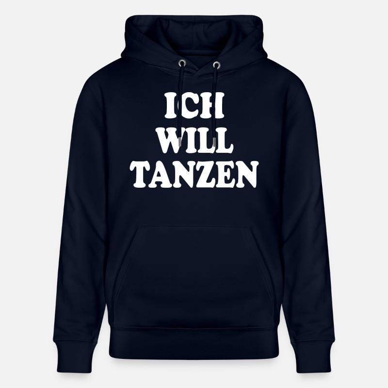 Ich will tanzen - Stanley/Stella Unisex Bio-Hoodie CRUISER - Navy