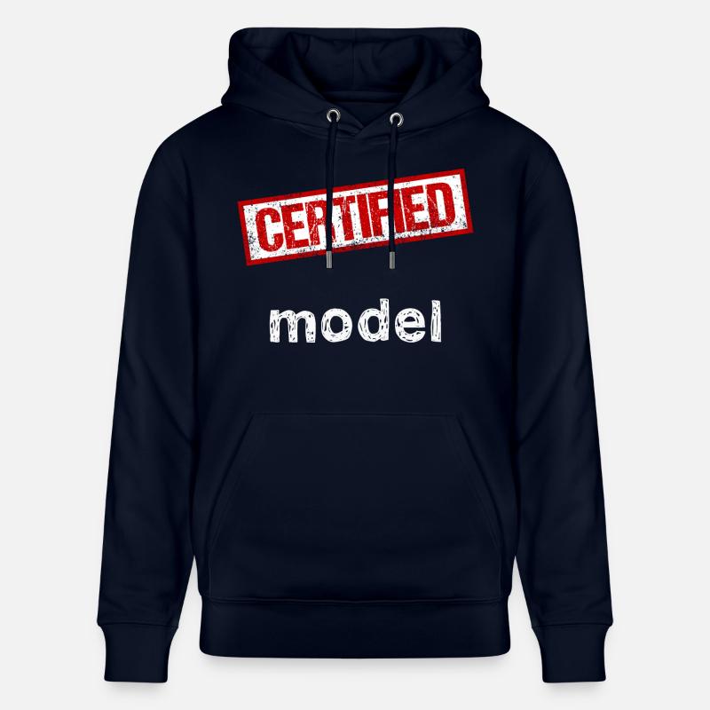 Modèle - Sweat à capuche bio CRUISER Stanley/Stella Unisexe - marine