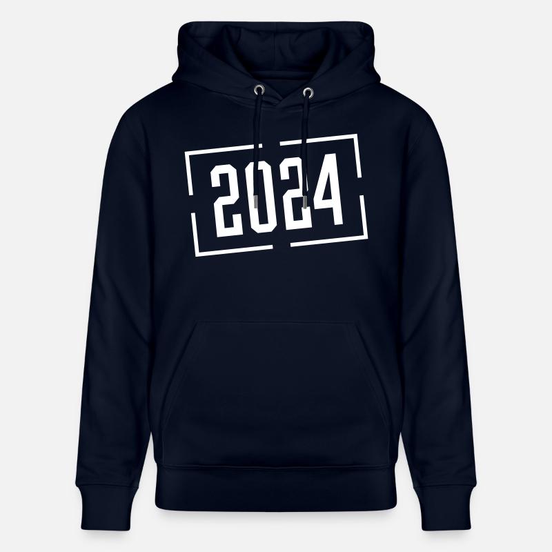 Année 2024 - Sweat à capuche bio CRUISER Stanley/Stella Unisexe - marine