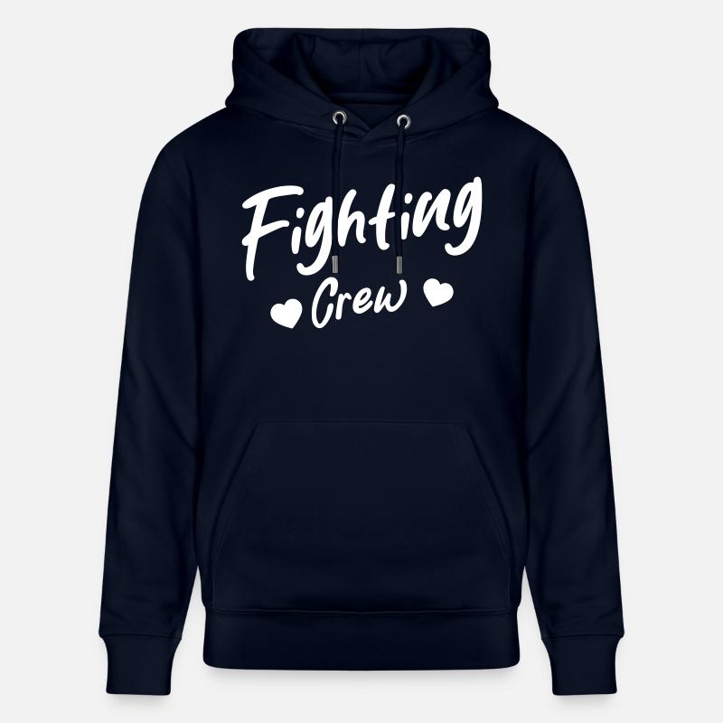 Cœur d’équipage de combat - Sweat à capuche bio CRUISER Stanley/Stella Unisexe - marine