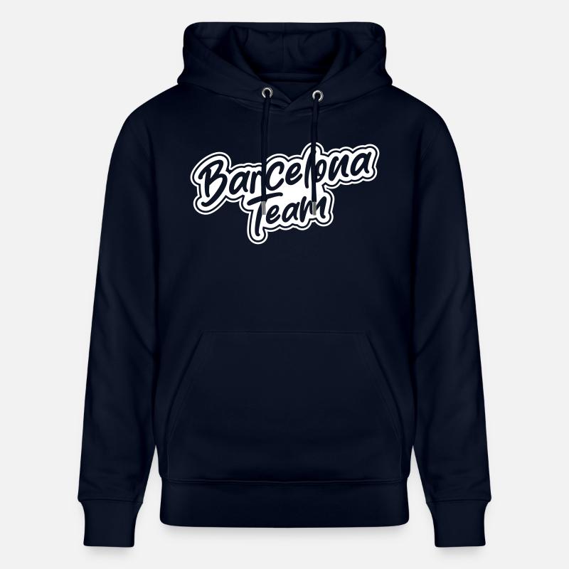 L’équipe de Barcelone - Sweat à capuche bio CRUISER Stanley/Stella Unisexe - marine